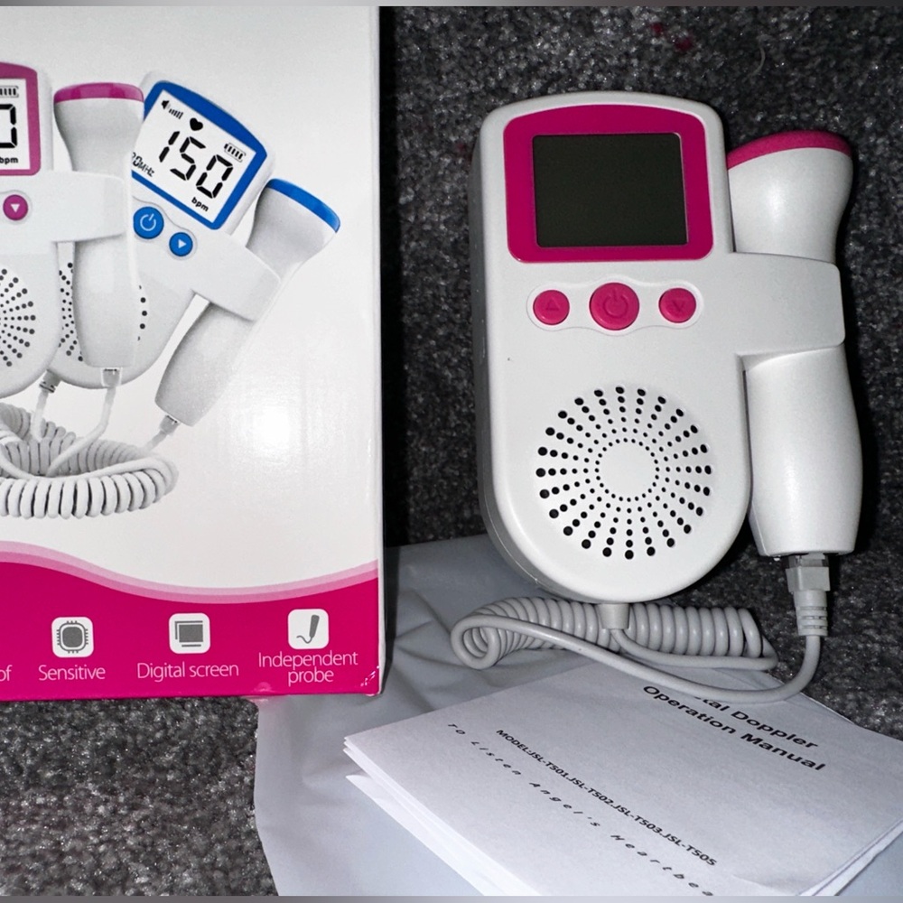 Pink Digital Fetal Doppler